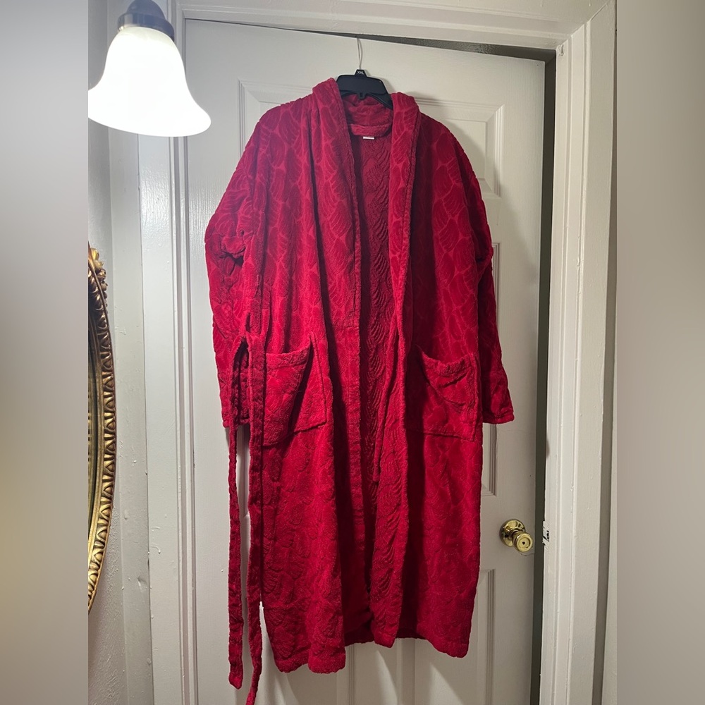 Luxurious‎ Red Women's Robe